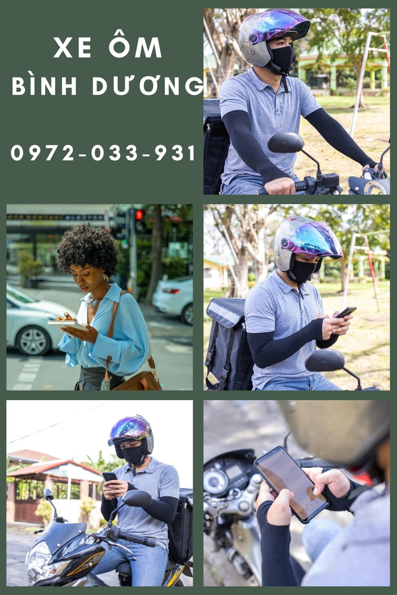 Đặt Xe Ôm Bình Dương Giá Rẻ – Gọi Ngay 0972033931